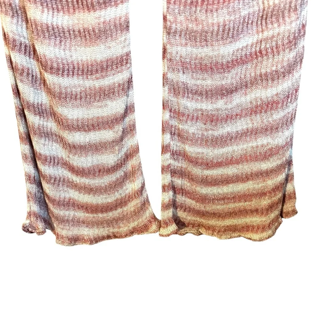 Eckhaus Latta Blue & Burgundy Mirage Lounge Pants in Sz XL
